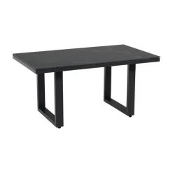 Lesli Living Tuintafels|Loungetafel hoog Monte Carlo Noir 140cm