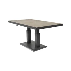 Lesli Living Tuintafels|Loungetafel verstelbaar Murcia Noir 140cm