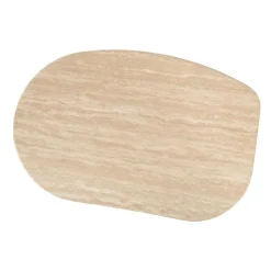 Eleonora Bijzettafels|Lova Bijzettafel Naturel travertin 60cm