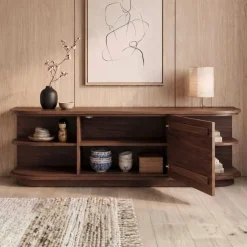 Vane Living Dressoirs|Industriele Kasten|Luca Dressoir walnoot 165cm