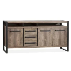 Maison Madera Dressoirs|Industriele Kasten|Lucara Dressoir breed 220cm