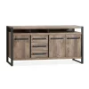 Maison Madera Dressoirs|Industriele Kasten|Lucara Dressoir smal 188cm
