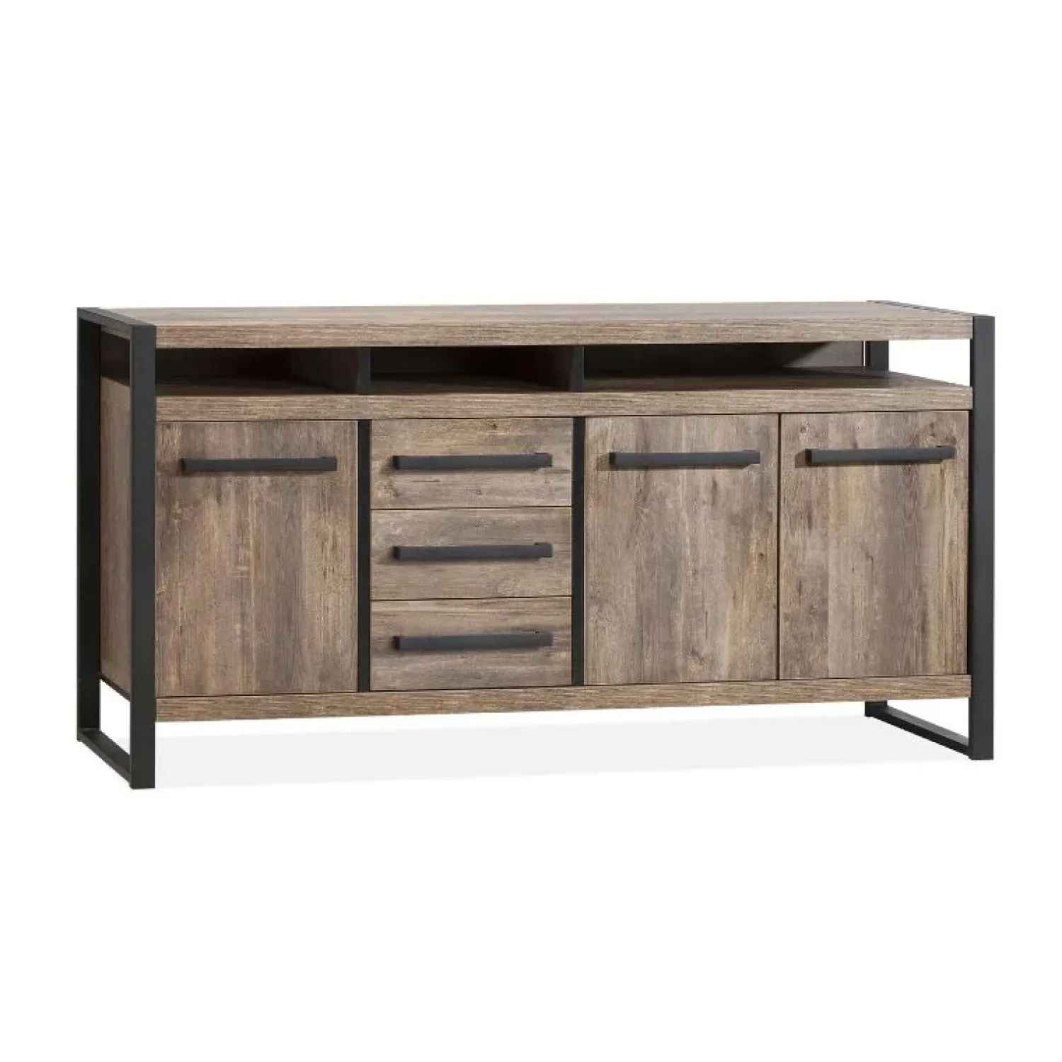 Maison Madera Dressoirs|Industriele Kasten|Lucara Dressoir smal 188cm