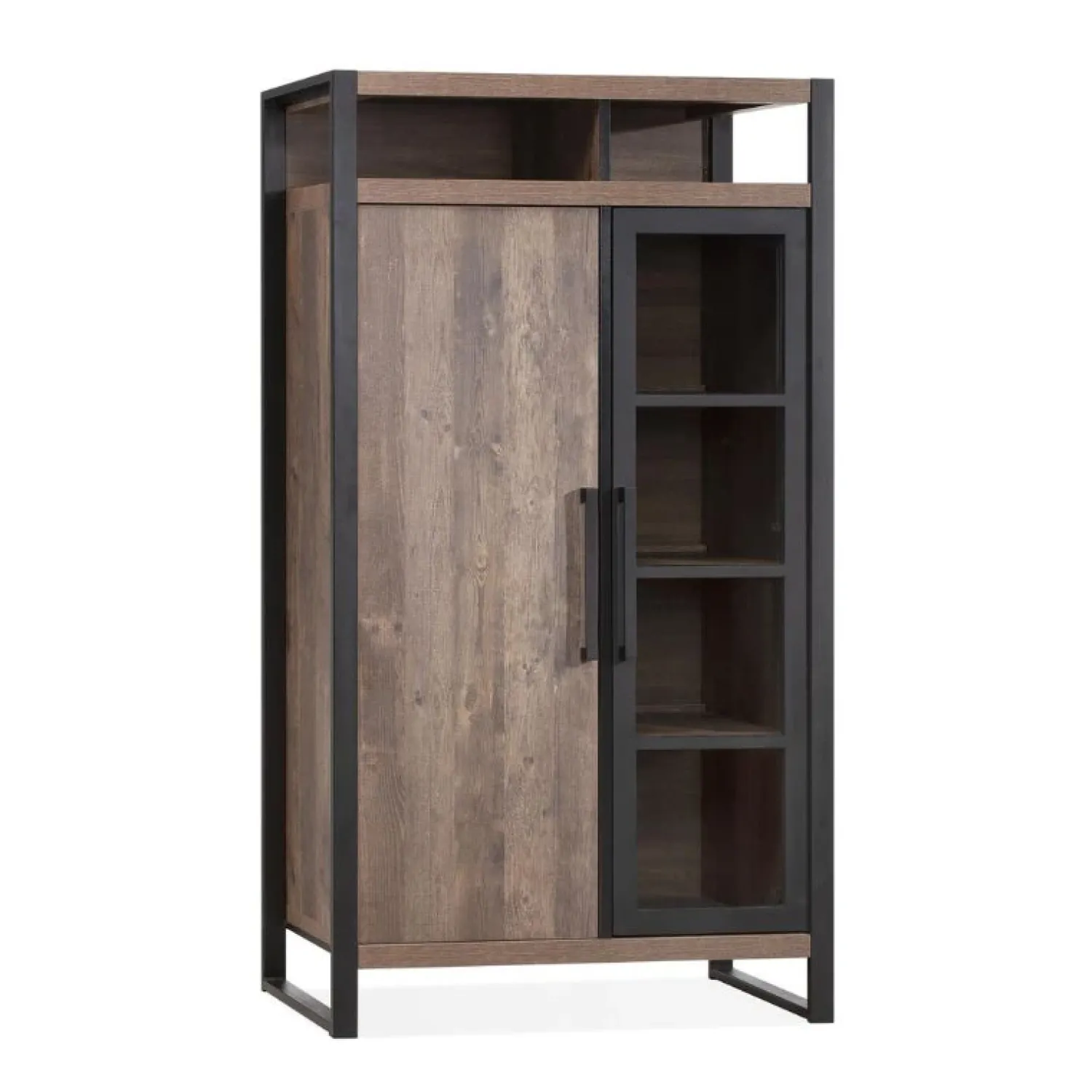 Maison Madera Vakkenkasten|Vitrinekasten|Lucara Vakkenkast 104cm