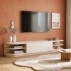 Vane Living Industriele Kasten|Tv Meubels|Luca Staand Tv meubel Zand 190 cm