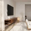 Vane Living Industriele Kasten|Tv Meubels|Luca zwevend Tv meubel Walnoot 190 cm