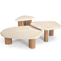 Furndea Salontafels|Lunea Salontafel Creme Marmer 84 cm