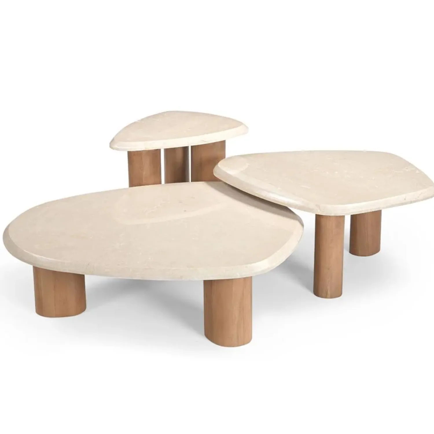 Furndea Salontafels|Lunea Salontafel Creme Marmer 84 cm