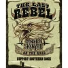 Cavetown Metalen Borden|Lynyrd Skynyrd the last Rebel - metalen bord