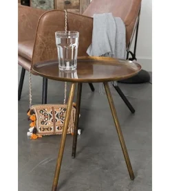 NORI Living Bijzettafels|Lyon bijzettafel koper -