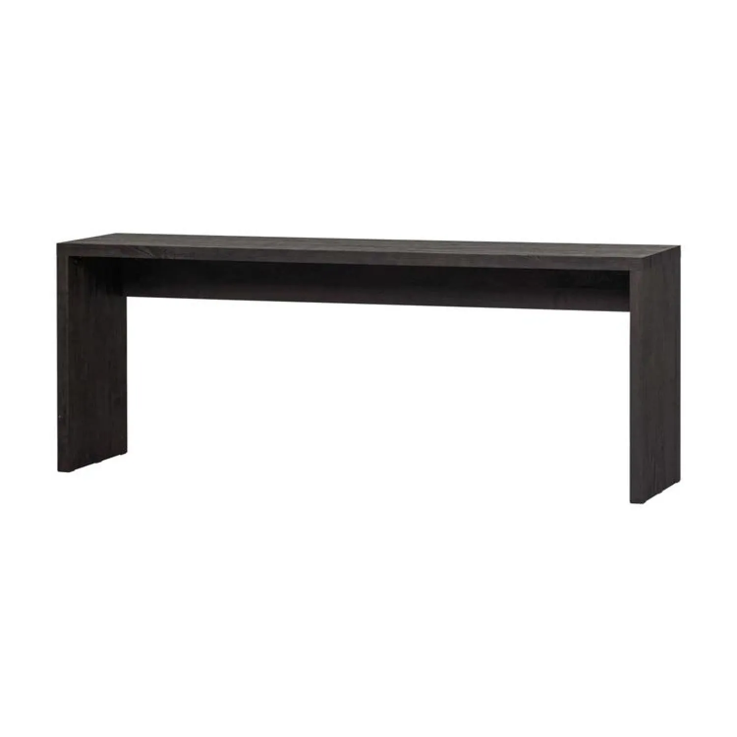 WOOOD Sidetables|Maan Sidetable MDF Donkerbruin 200cm