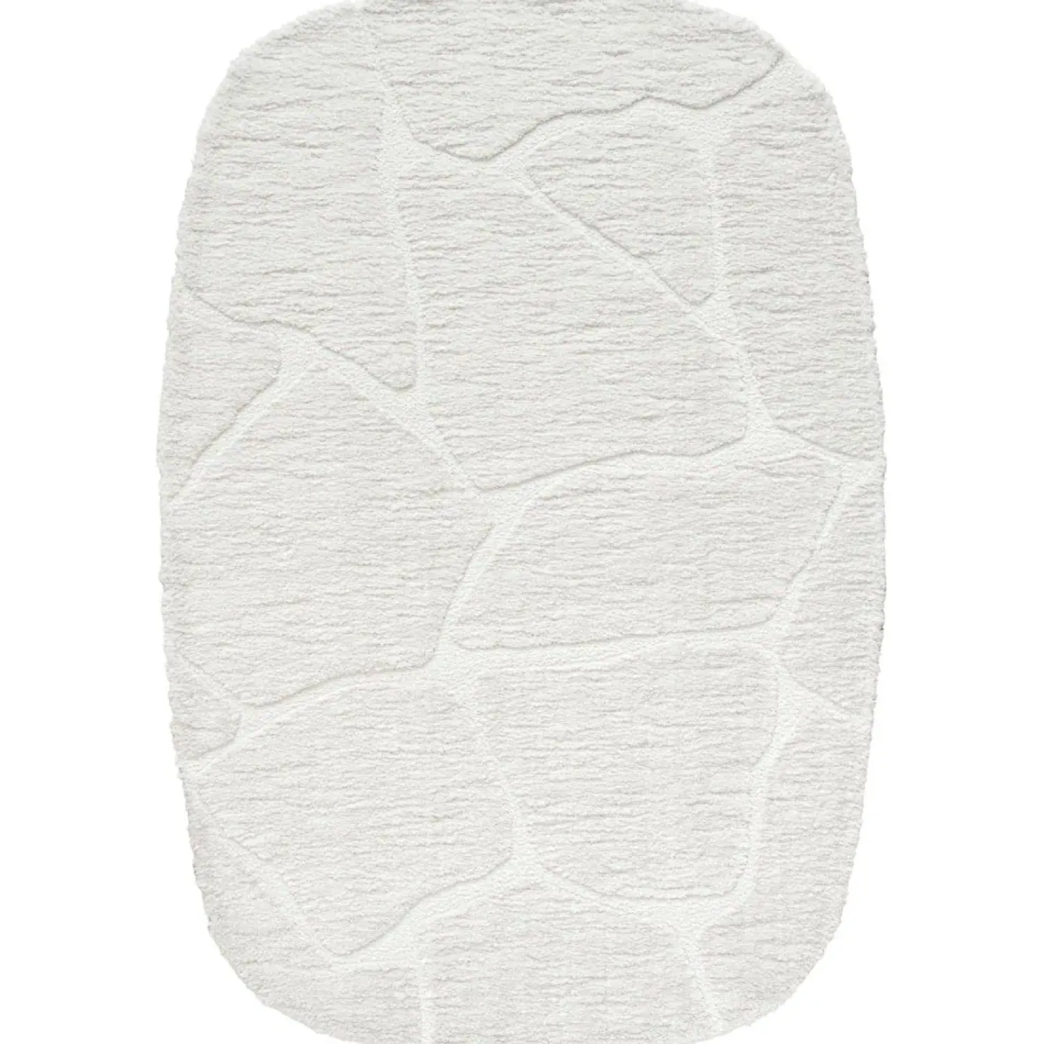 Decor 88 Vloerkleden|Macy vloerkleed Crème Ronde hoeken 160x230cm