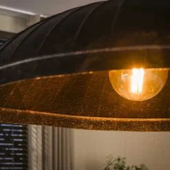 Kalfort Hanglampen|Madison 1-lichts Hanglamp Bruin