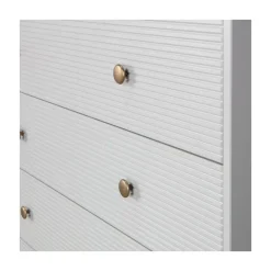 WOOOD Ladenkasten|Industriele Kasten|Madu Ladekast Dennenhout Wolkengrijs 94cm