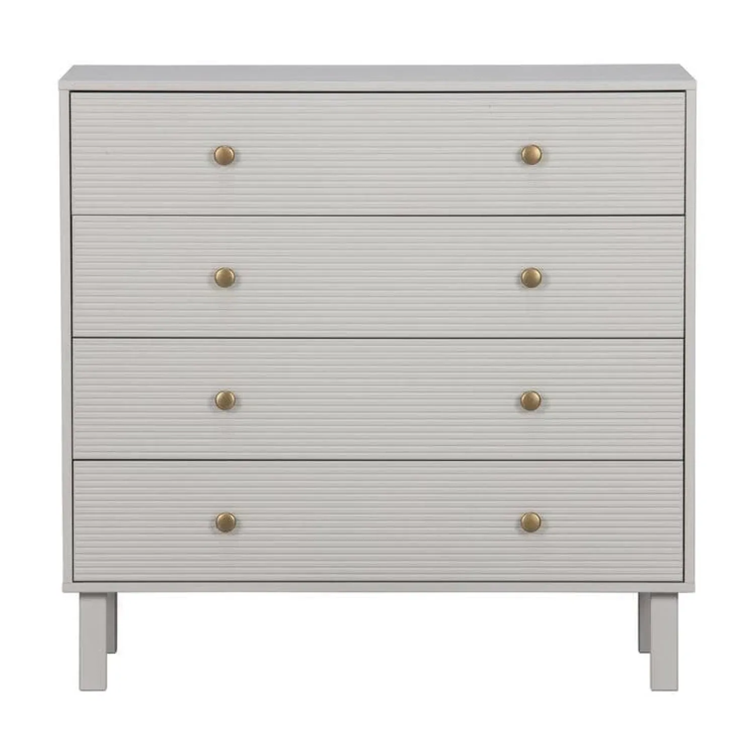 WOOOD Ladenkasten|Industriele Kasten|Madu Ladekast Dennenhout Wolkengrijs 94cm