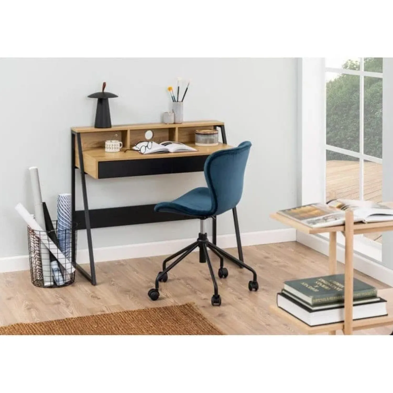 Nordhavn Bureautafels|Maelis Bureau Naturel 100cm
