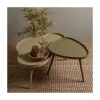 WOOOD Salontafels|Mae Salontafel organisch hout alpaca 100cm