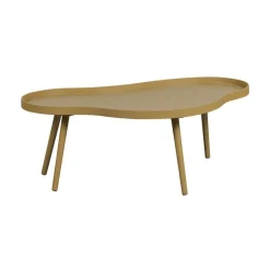 WOOOD Salontafels|Mae Salontafel organisch hout alpaca 100cm