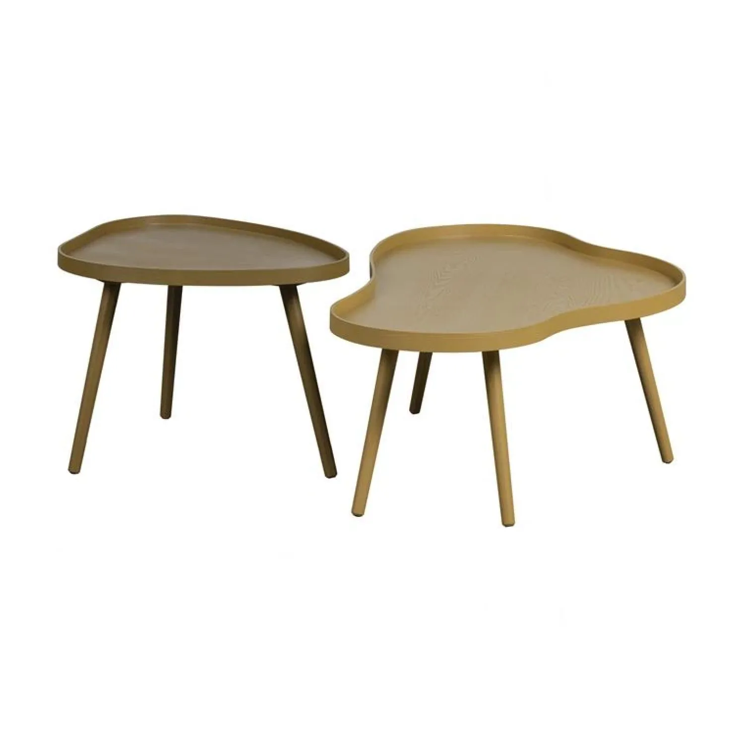 WOOOD Salontafels|Mae Salontafel organisch MDF/grenen sepia 61 cm