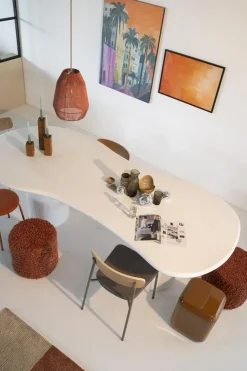 By Boo Eettafels|Mai Organische Eettafel wit 250 cm