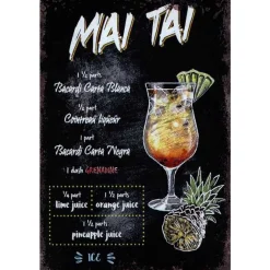 Cavetown Metalen Borden|Mai Tai - metalen bord