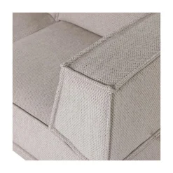 WOOOD Modulaire Banken|Manu Bank Chaise longue Links Grove chenille Naturel