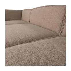 WOOOD Modulaire Banken|Manu Bank Chaise longue Links Teddy Taupe