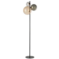 Trading Lighting Vloerlampen|Marco 3-lichts Vloerlamp meerkleurig glas
