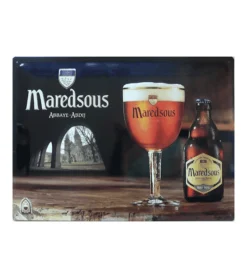 Metal Signs Metalen Borden|Maredsous bier - metalen bord