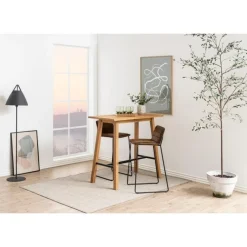 Nordhavn Bartafels|Maresta Bartafel Houten poten 117cm