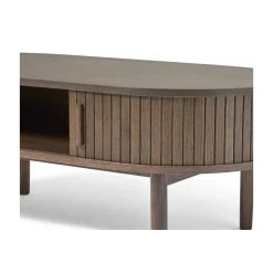 LykkeHome Salontafels|Maria Salontafel ovaal Espresso 120cm