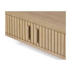 LykkeHome Salontafels|Maria Salontafel ovaal Lichtbruin 120cm