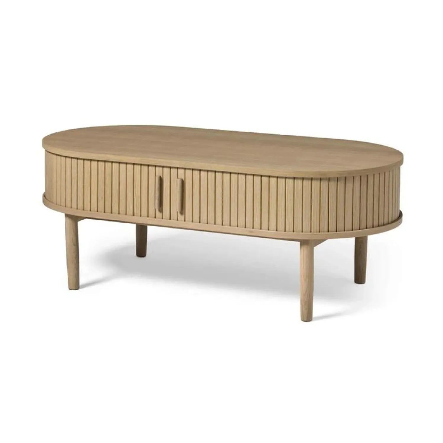 LykkeHome Salontafels|Maria Salontafel ovaal Lichtbruin 120cm
