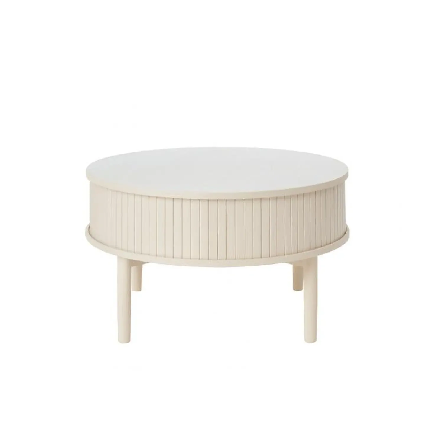LykkeHome Salontafels|Maria Salontafel rond Lichtbruin 85cm