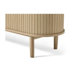LykkeHome Industriele Kasten|Tv Meubels|Maria Tv meubel Lichtbruin 180cm