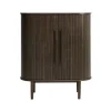LykkeHome Wandkasten|Industriele Kasten|Maria Wandkast Espresso 118cm