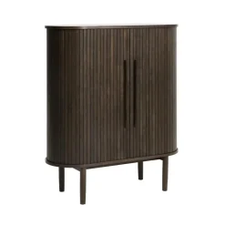 LykkeHome Wandkasten|Industriele Kasten|Maria Wandkast Espresso 118cm
