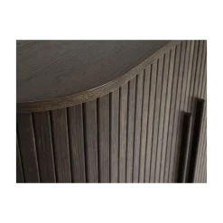 LykkeHome Wandkasten|Industriele Kasten|Maria Wandkast Espresso 118cm