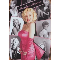 Cavetown Metalen Borden|Marilyn Monroe Rose - metalen bord