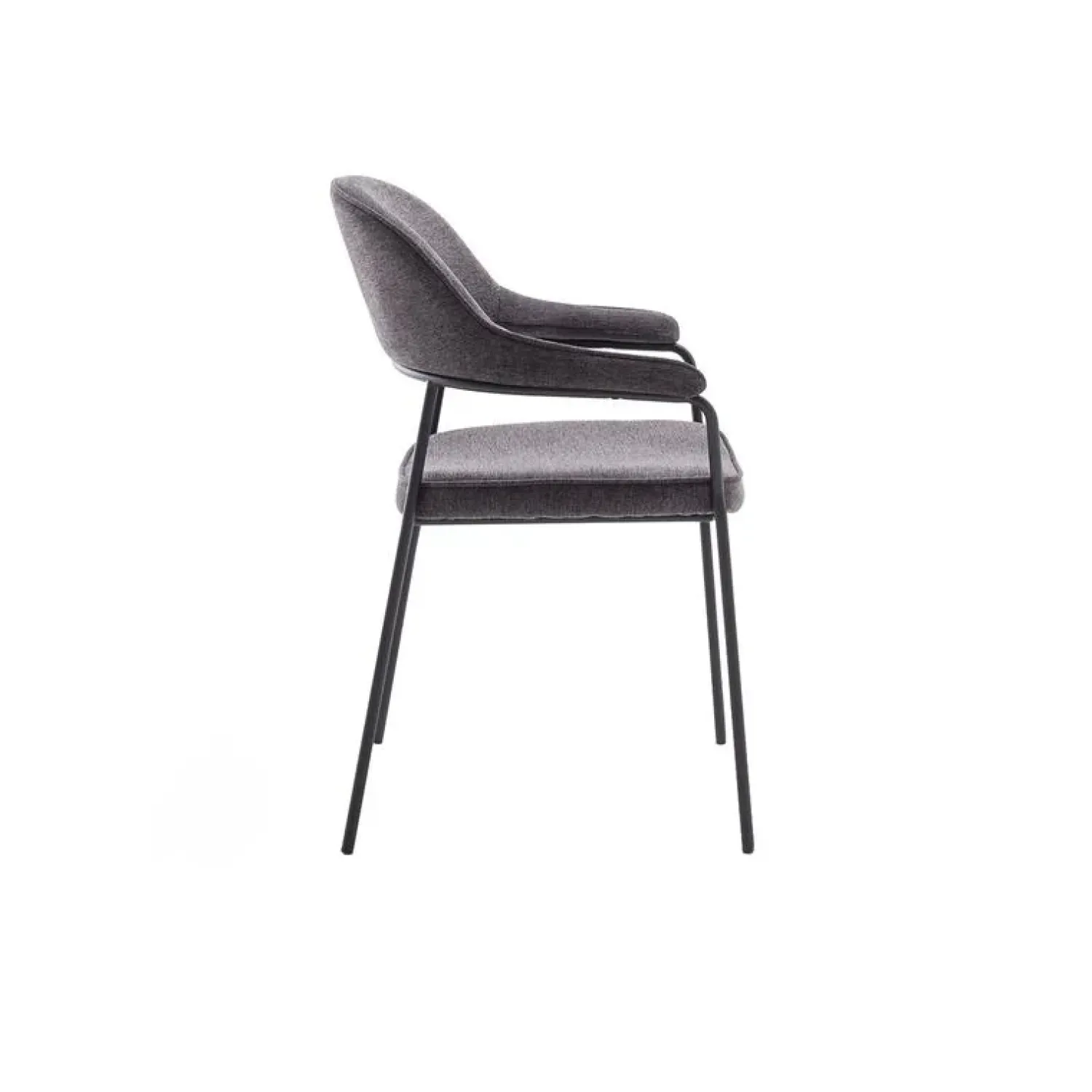LykkeHome Eetkamerstoelen|Marit Eetkamerstoel antraciet