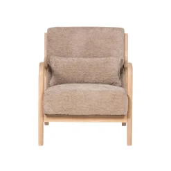 WOOOD Fauteuils|Mark Fauteuil Chenille Zand
