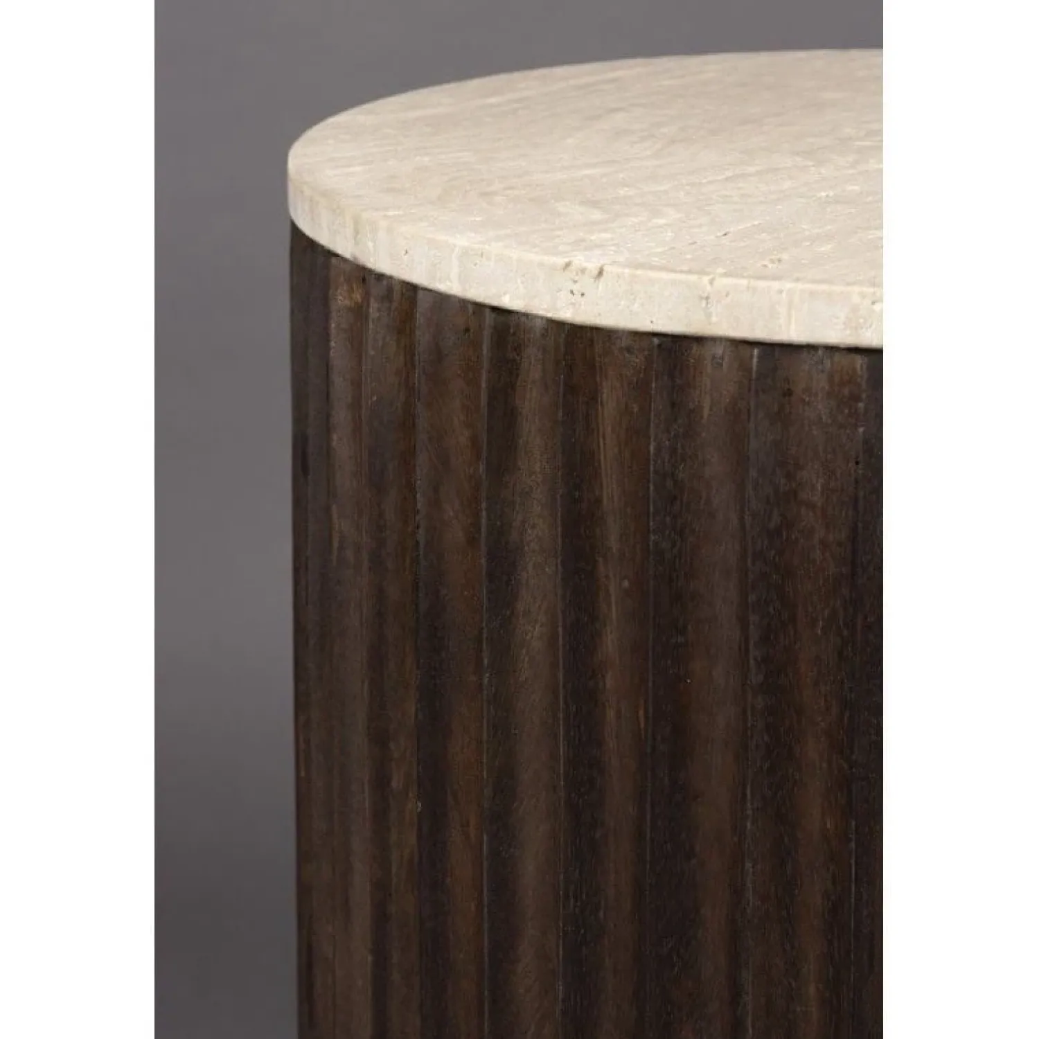 Dutchbone Industriele Kasten|Nachtkastjes|Marlow Bijzettafel 45cm