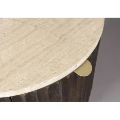 Dutchbone Industriele Kasten|Nachtkastjes|Marlow Bijzettafel 45cm