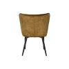 PTMD Eetkamerstoelen|Maro Eetkamerstoel Bruin Velvet