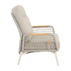 Lesli Living Tuinstoelen|Marseille Loungestoel beige