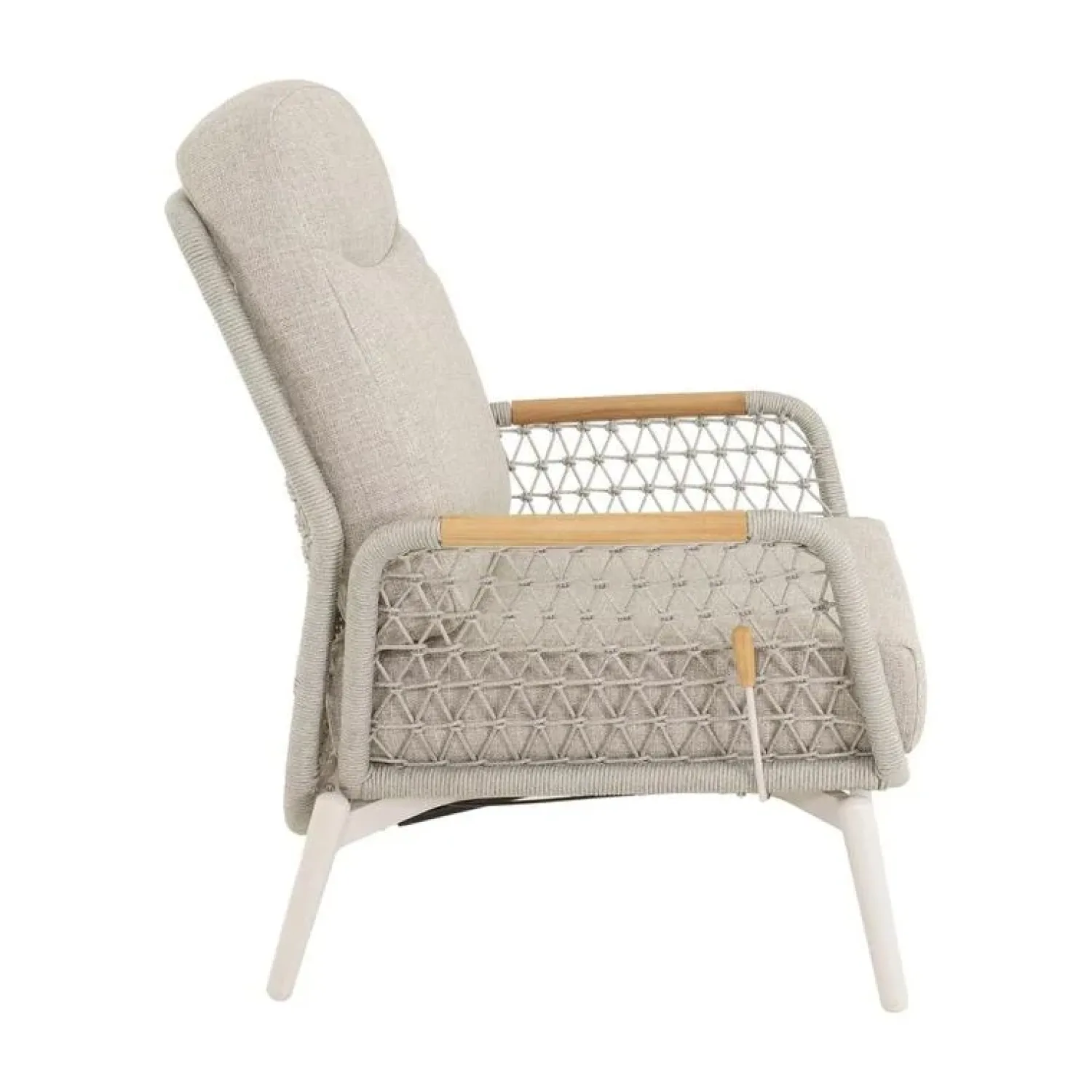 Lesli Living Tuinstoelen|Marseille Loungestoel beige