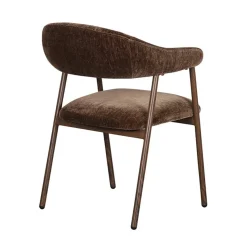 Pole to Pole Eetkamerstoelen|Marta Eetkamerstoel Umber