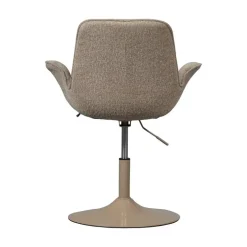 WOOOD Eetkamerstoelen|Marten Eetkamerstoel stof Zand