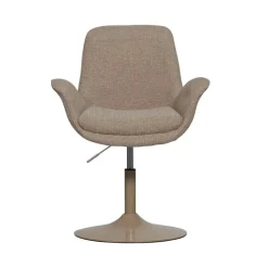 WOOOD Eetkamerstoelen|Marten Eetkamerstoel stof Zand