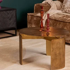 Furndea Salontafels|Marvin salontafel goud 60cm